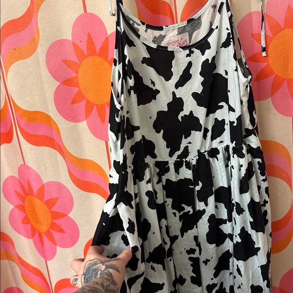 Tuesday of California cow print dress - Picture 5 of 5
